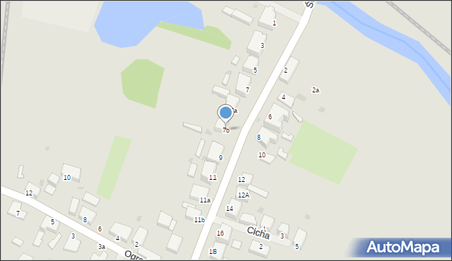 Białogard, Kisielice Duże, 7b, mapa Białogard