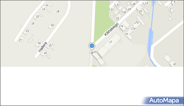 Bogatynia, Kilińskiego Jana, płk., 19, mapa Bogatynia
