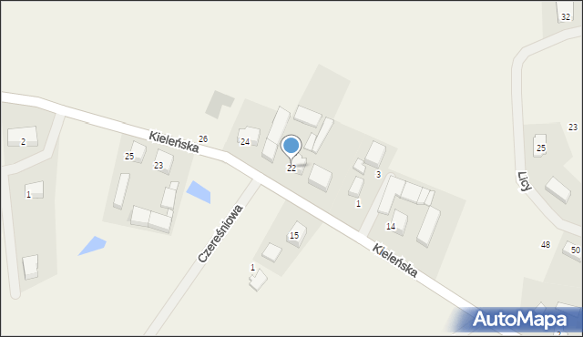 Czeczewo, Kieleńska, 22, mapa Czeczewo