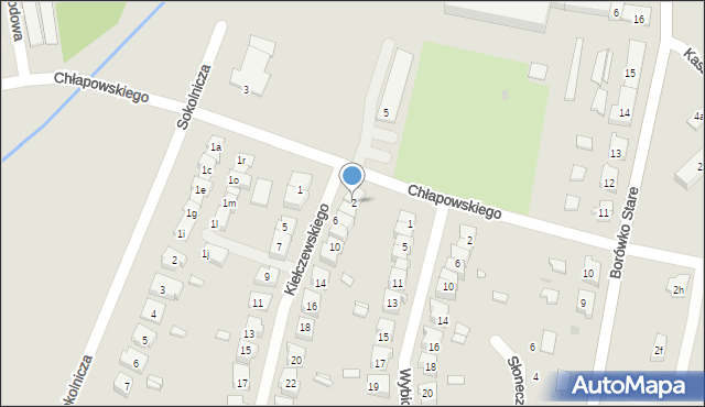 Czempiń, Kiełczewskiego Karola, 2, mapa Czempiń