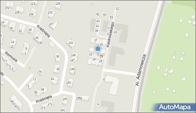 Gdańsk, Kiedrowskiego Wojciecha, 27, mapa Gdańska