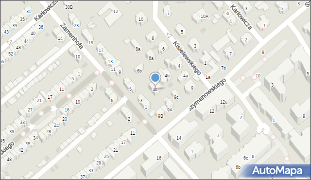 Gdańsk, Kisielewskiego-Kisiela Stefana, 4d, mapa Gdańska