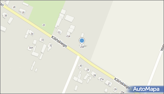 Gniewkowo, Kilińskiego Jana, płk., 21b, mapa Gniewkowo