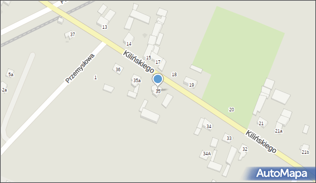 Gniewkowo, Kilińskiego Jana, płk., 35, mapa Gniewkowo