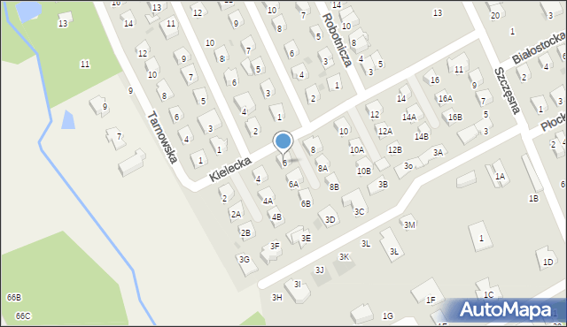 Grodzisk Mazowiecki, Kielecka, 6, mapa Grodzisk Mazowiecki