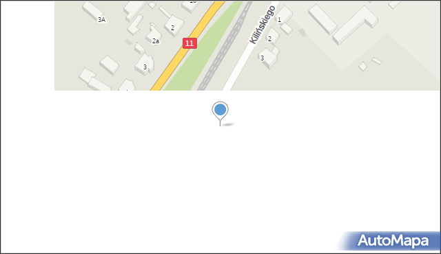 Jastrowie, Kilińskiego Jana, płk., 5, mapa Jastrowie