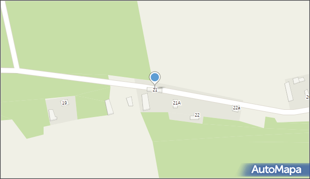 Kiciny, Kiciny, 21, mapa Kiciny