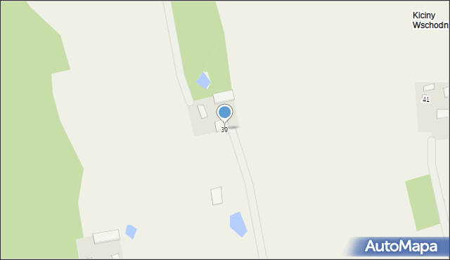 Kiciny, Kiciny, 39, mapa Kiciny