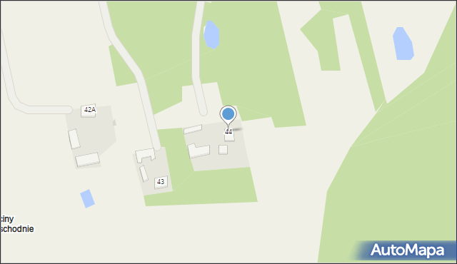 Kiciny, Kiciny, 44, mapa Kiciny