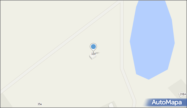 Kiczarowo, Kiczarowo, 32d, mapa Kiczarowo