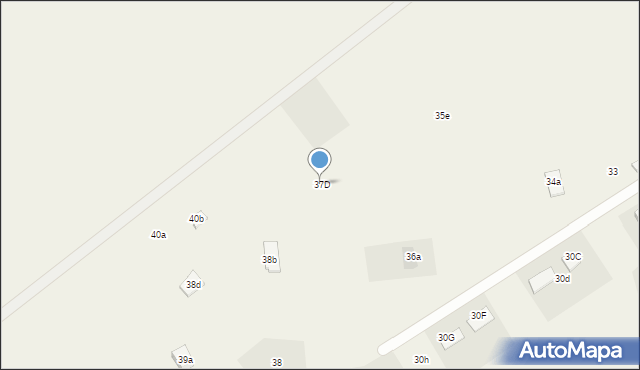 Kiczarowo, Kiczarowo, 37D, mapa Kiczarowo