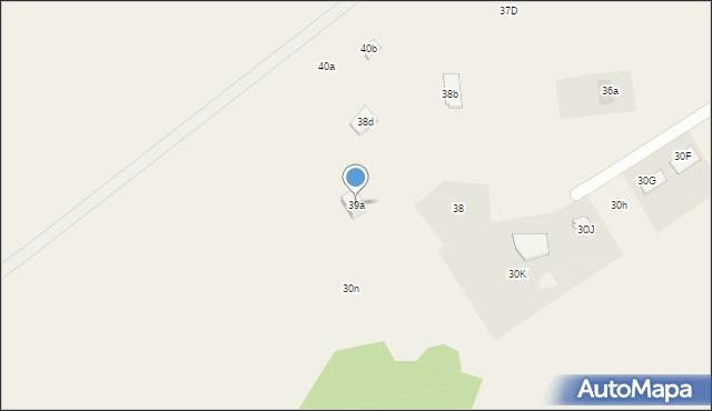 Kiczarowo, Kiczarowo, 39a, mapa Kiczarowo