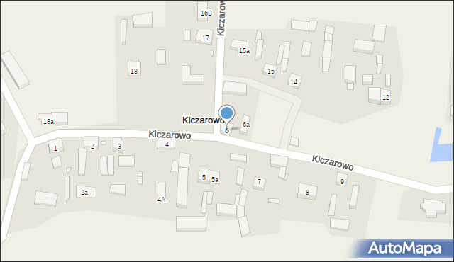 Kiczarowo, Kiczarowo, 6, mapa Kiczarowo