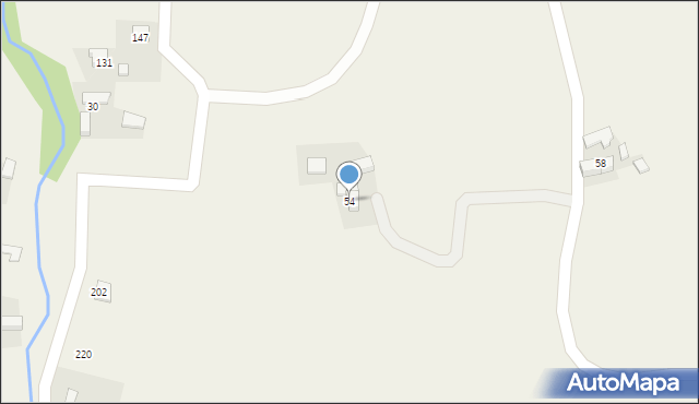 Kicznia, Kicznia, 54, mapa Kicznia