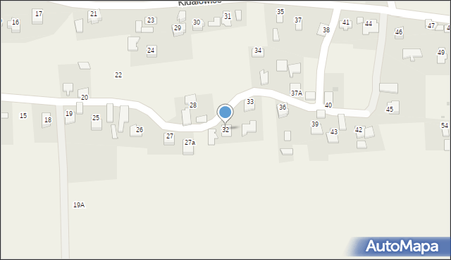 Kidałowice, Kidałowice, 32, mapa Kidałowice