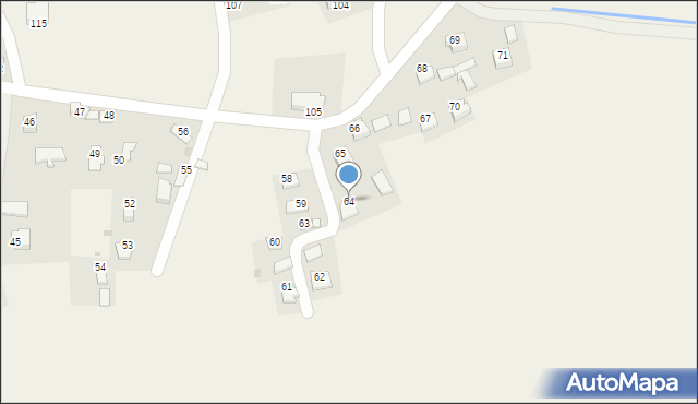 Kidałowice, Kidałowice, 64, mapa Kidałowice