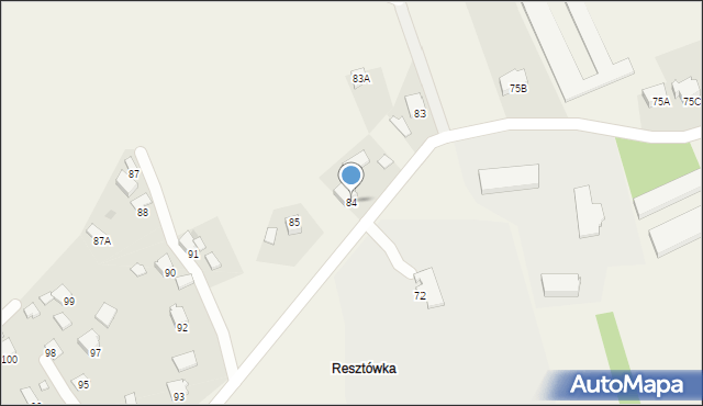 Kidałowice, Kidałowice, 84, mapa Kidałowice