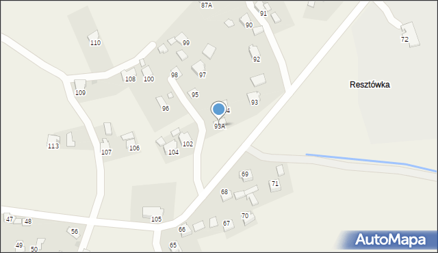 Kidałowice, Kidałowice, 93A, mapa Kidałowice