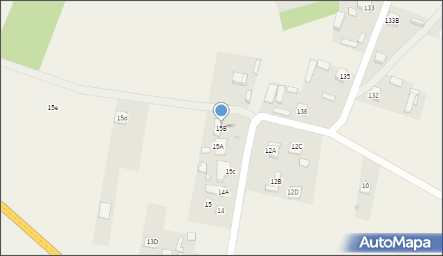 Kiedrzyn, Kiedrzyn, 15B, mapa Kiedrzyn