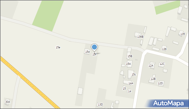 Kiedrzyn, Kiedrzyn, 15f, mapa Kiedrzyn