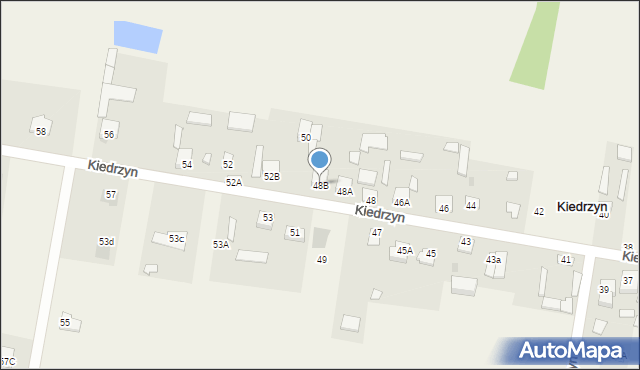 Kiedrzyn, Kiedrzyn, 48B, mapa Kiedrzyn