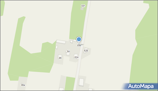 Kiedrzyn, Kiedrzyn, 83b, mapa Kiedrzyn