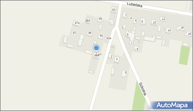 Kiedrzyn, Kiedrzyn, 94A, mapa Kiedrzyn
