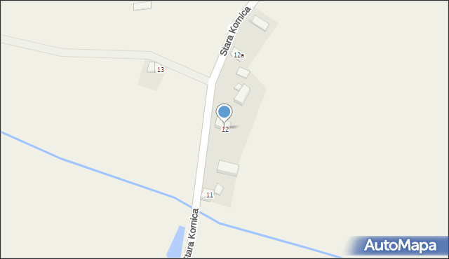 Kiełbaski, Kiełbaski, 12, mapa Kiełbaski