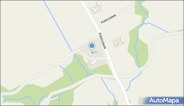 Kielczawa, Kielczawa, 2a, mapa Kielczawa