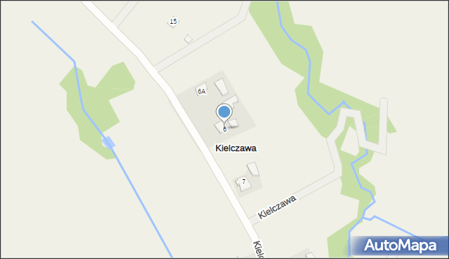 Kielczawa, Kielczawa, 6, mapa Kielczawa