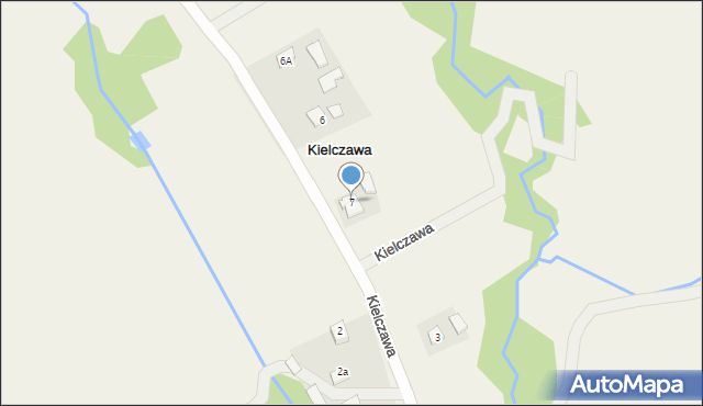 Kielczawa, Kielczawa, 7, mapa Kielczawa