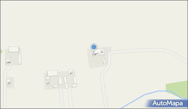 Kiełczew Górny, Kiełczew Górny, 11a, mapa Kiełczew Górny
