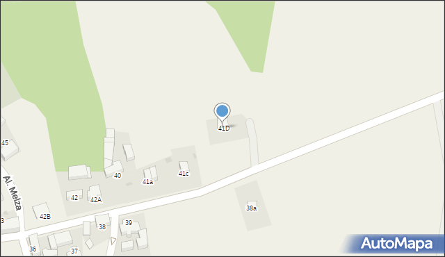 Kiełczyn, Kiełczyn, 41D, mapa Kiełczyn