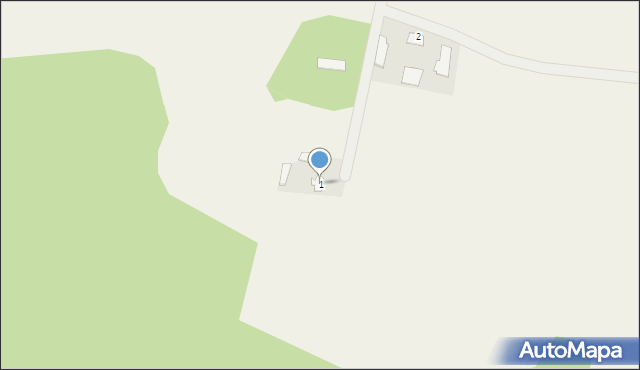 Kiełki, Kiełki, 1, mapa Kiełki