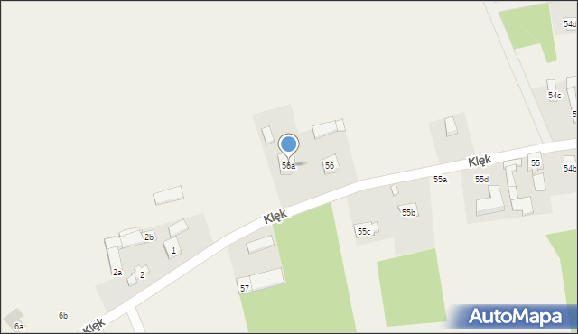 Kiełmina, Kiełmina, 56a, mapa Kiełmina