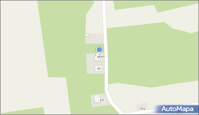 Kiełmina, Kiełmina, 57J, mapa Kiełmina