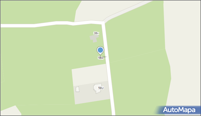 Kiełmina, Kiełmina, 58w, mapa Kiełmina