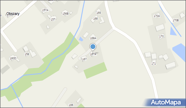 Kielnarowa, Kielnarowa, 167A, mapa Kielnarowa
