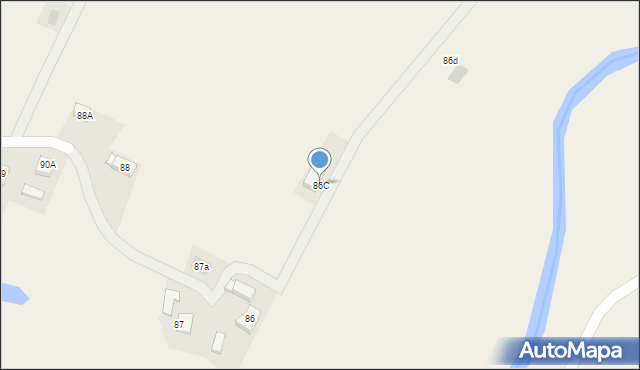 Kielnarowa, Kielnarowa, 86C, mapa Kielnarowa