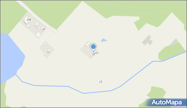 Kiełpieniec, Kiełpieniec, 12, mapa Kiełpieniec