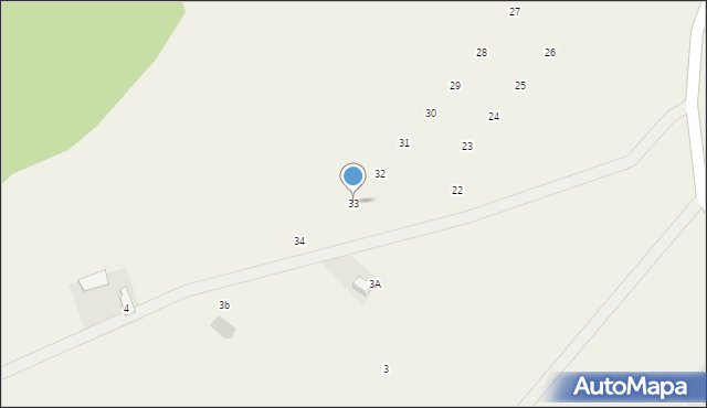 Kiełpieniec, Kiełpieniec, 33, mapa Kiełpieniec