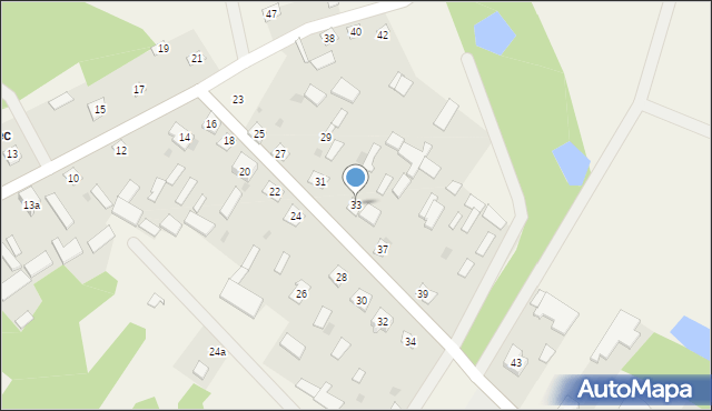 Kiełpiniec, Kiełpiniec, 33, mapa Kiełpiniec