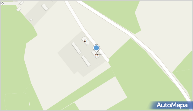 Kiełpino, Kiełpino, 25, mapa Kiełpino