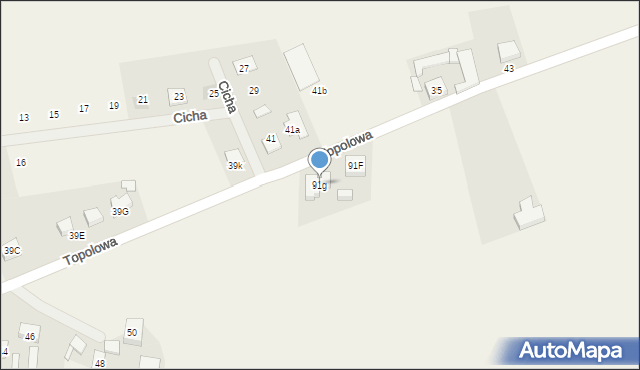 Kiełpiny, Kiełpiny, 91g, mapa Kiełpiny