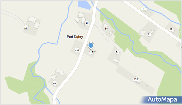 Kierlikówka, Kierlikówka, 117, mapa Kierlikówka