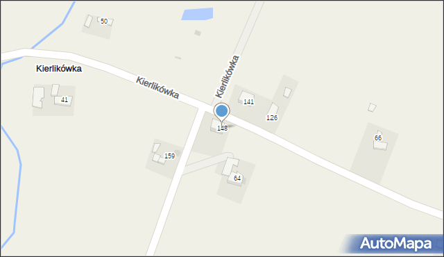 Kierlikówka, Kierlikówka, 148, mapa Kierlikówka
