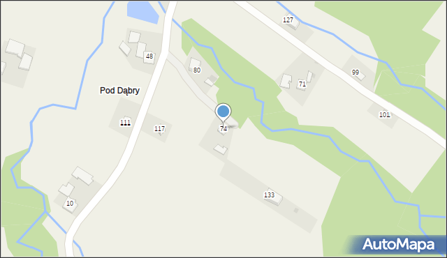 Kierlikówka, Kierlikówka, 74, mapa Kierlikówka