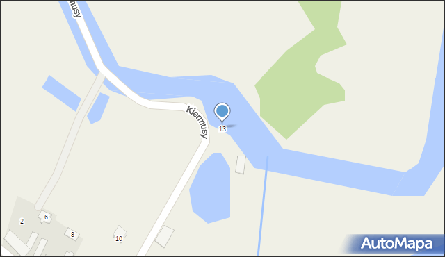 Kiermusy, Kiermusy, 13, mapa Kiermusy