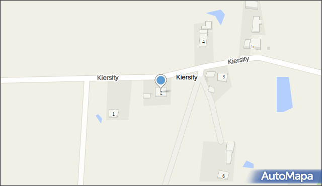 Kiersity, Kiersity, 2, mapa Kiersity