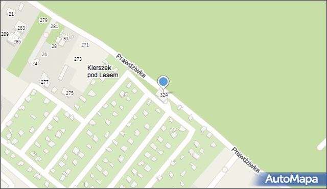 Kierszek, Kierszek, 32A, mapa Kierszek